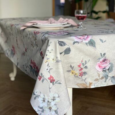 Rectangular Tablecloth, 100% Organic Cotton, Printed | Lexington