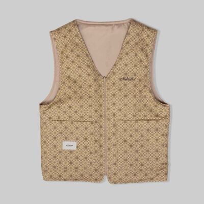 Metralha Riad Reversible Vest (all over print/beige)