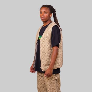 Metralha Riad Reversible Vest (tout imprimé/beige) 8