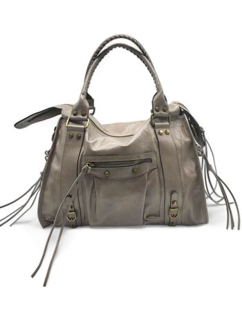 Sac cuir Balia - Taupe 2