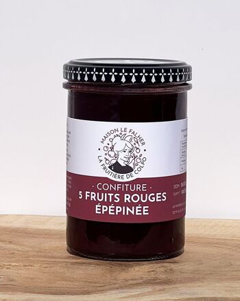 Confiture 5 Fruits Rouges