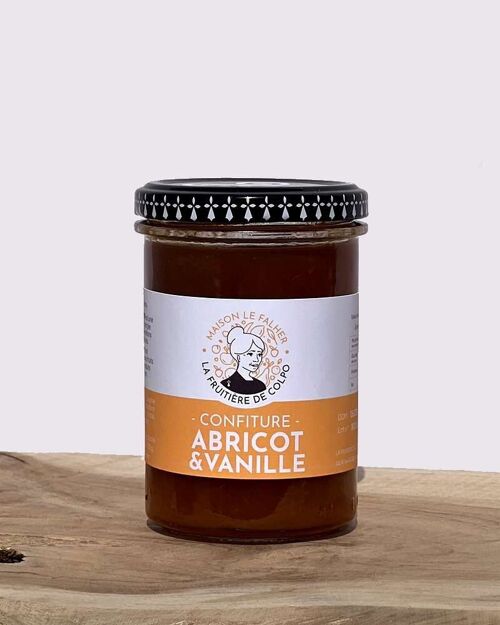 Confiture Abricot Vanille