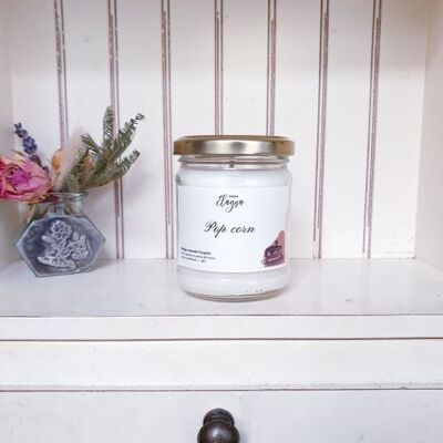 Popcorn scented candle 200grs