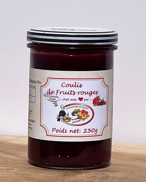 Coulis 5 Fruits Rouges