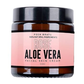 Crème Visage Aromathérapie Rose et Aloe Vera VEGAN 2