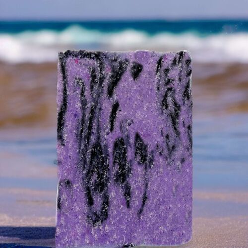 Black Pearl Foaming Sugar Scrub Shower Bar VEGAN