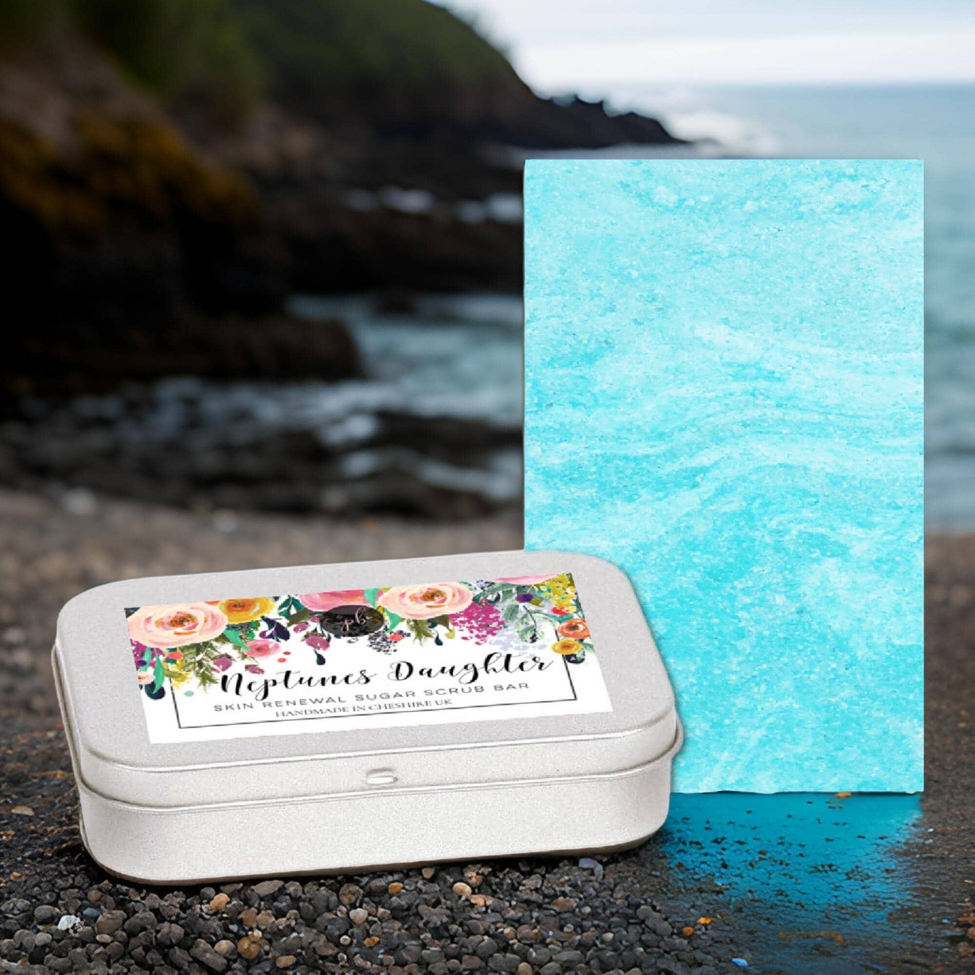 Figlia di Nettuno Scrub Schiuma di Zucchero Bar Doccia VEGAN