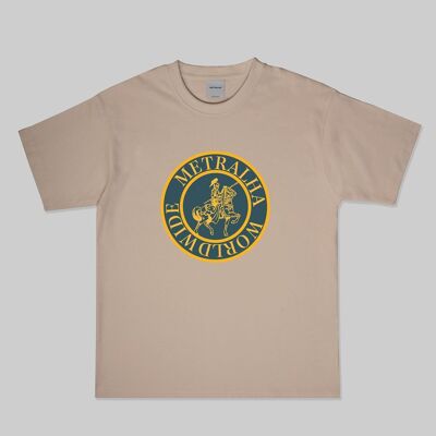 T-Shirt Metralha Chevalier (Camel/vert)