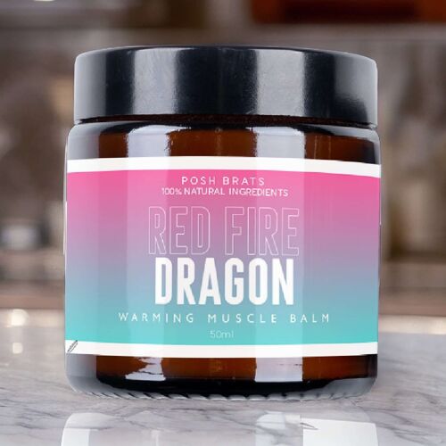 Red Dragon Fire Warming Balm Aromatherapy VEGAN