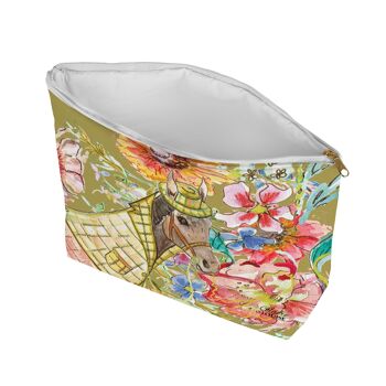 Grande Trousse de Toilette - Cottage Floral Cheval 2