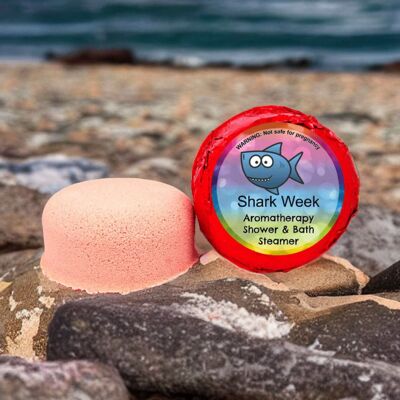 Shark Week PMS Aromatherapie-Duschbad-Dampfgarer VEGAN