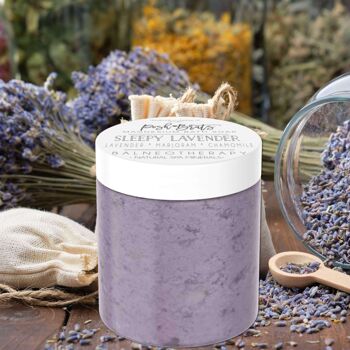 Sleepy Lavender Magnesium Sea Mineral Bath Soak VEGAN 3