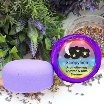 Sleepytime Sommeil Aide Aromathérapie Douche Bain Vapeur VEGAN 3