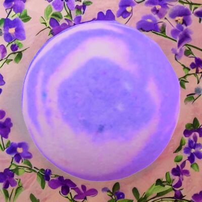Bomba de baño Victorian Parma Violet Fizzy VEGAN