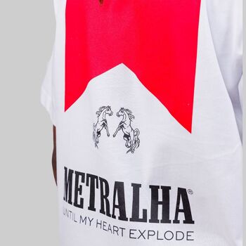 T-Shirt Metralha Gallantry (Blanc) 5