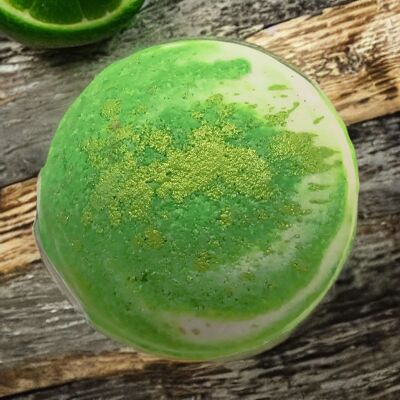 Bomba da bagno frizzante Margarita Frozen Lime VEGAN