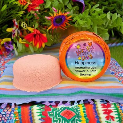 Happiness Aromatherapy Shower & Bath Steamer VEGAN