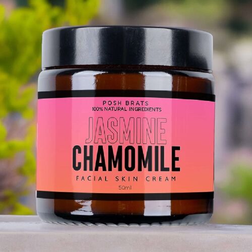 Jasmine Chamomile Aromatherapy Facial Skin Cream VEGAN