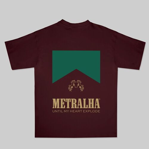 Metralha Gallantry T-Shirt (burgundy)