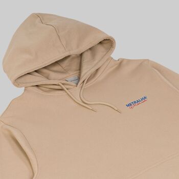 Sweat à capuche Metralha Skyline (camel/bleu) 7