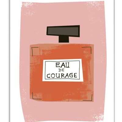 Serie di cartoline Pastelica // Eau de Courage