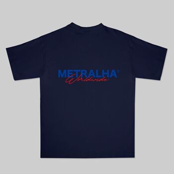 T-Shirt Metralha Skyline (Bleu Marine) 2