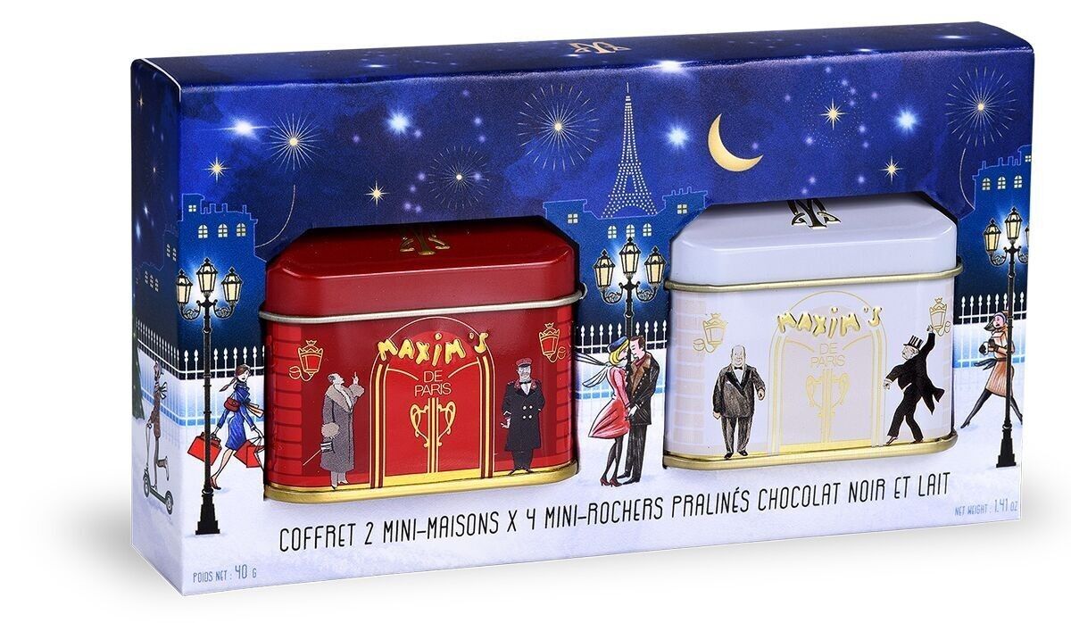 Box 2 Mini-case di Natale | 8 sassi assortiti