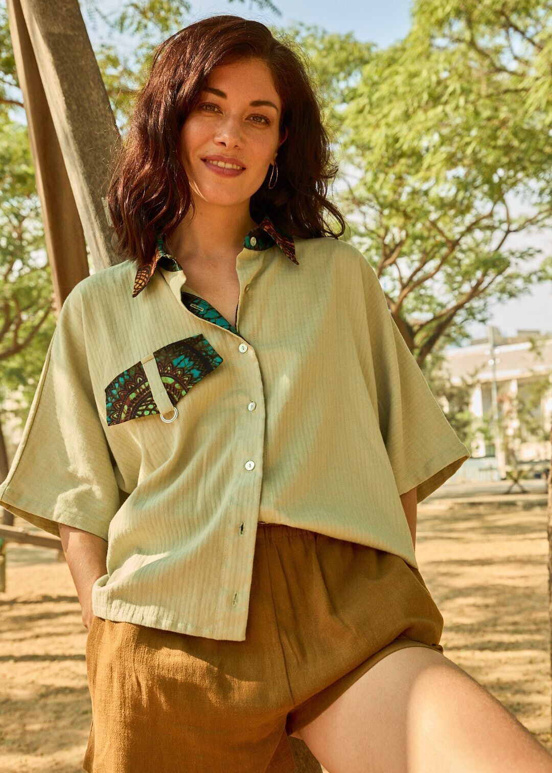 Camisa Algodón Orgánico BRAIDS