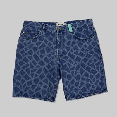 Metralha x Marest Jeansshorts (Mittelblau)