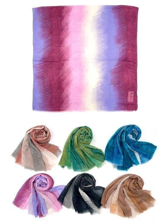 Sciarpa Multicolor Piacevole al Tatto e di Alta Qualità Donna