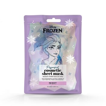 Masque en tissu cosmétique Elsa La Reine des Neiges Disney Mad Beauty 1