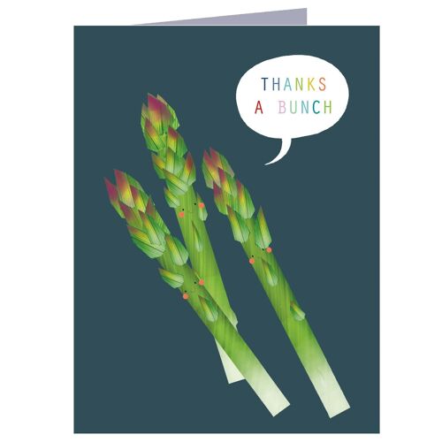 SM64 Mini Asparagus Thank You Card