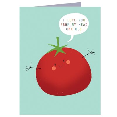 SM70 Mini-Tomaten-Liebeskarte