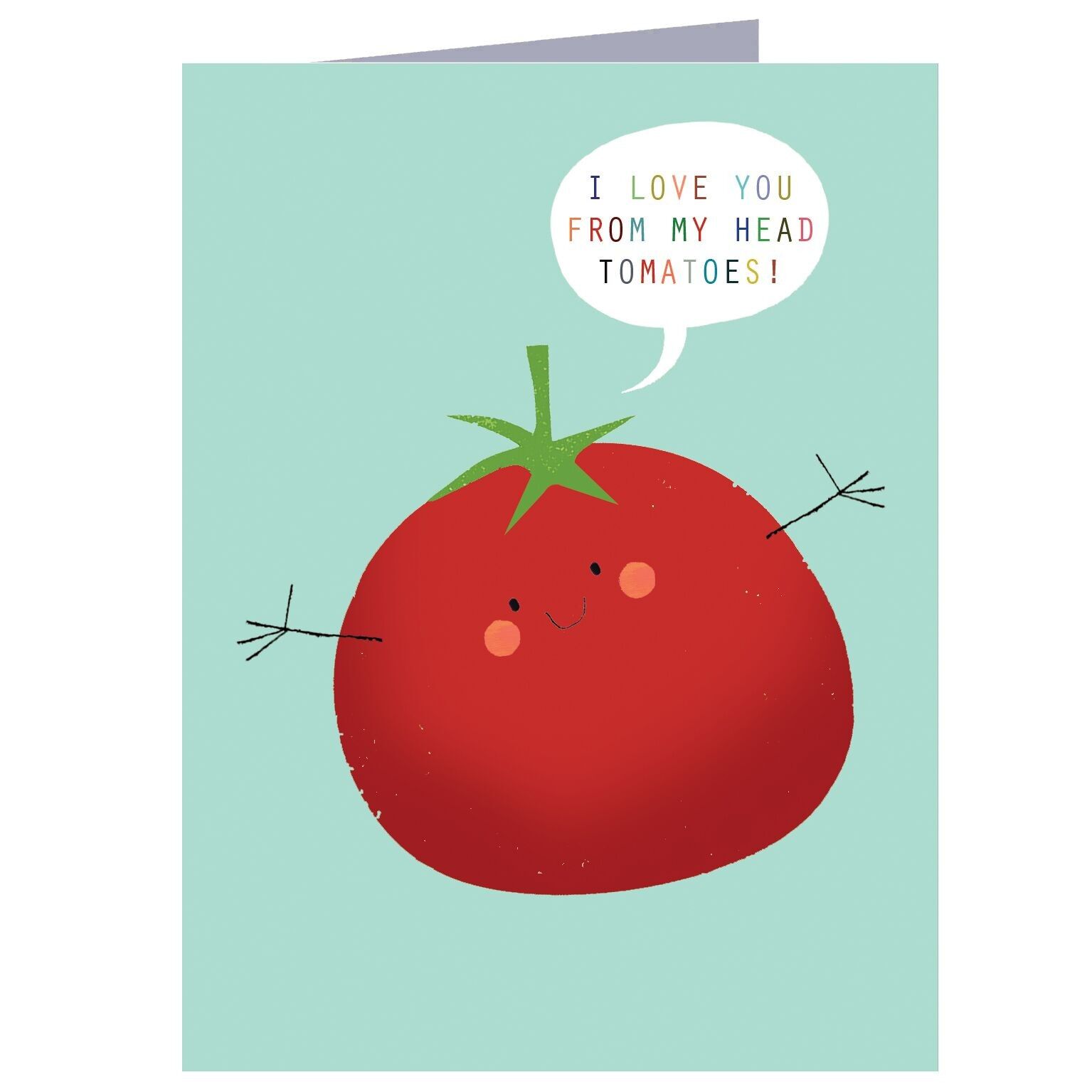 SM70 Mini carte d'amour tomate