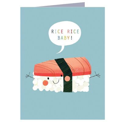 Carte de vœux Mini Sushi SM71