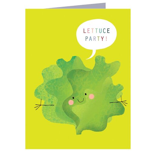 SM77 Mini Lettuce Party Card