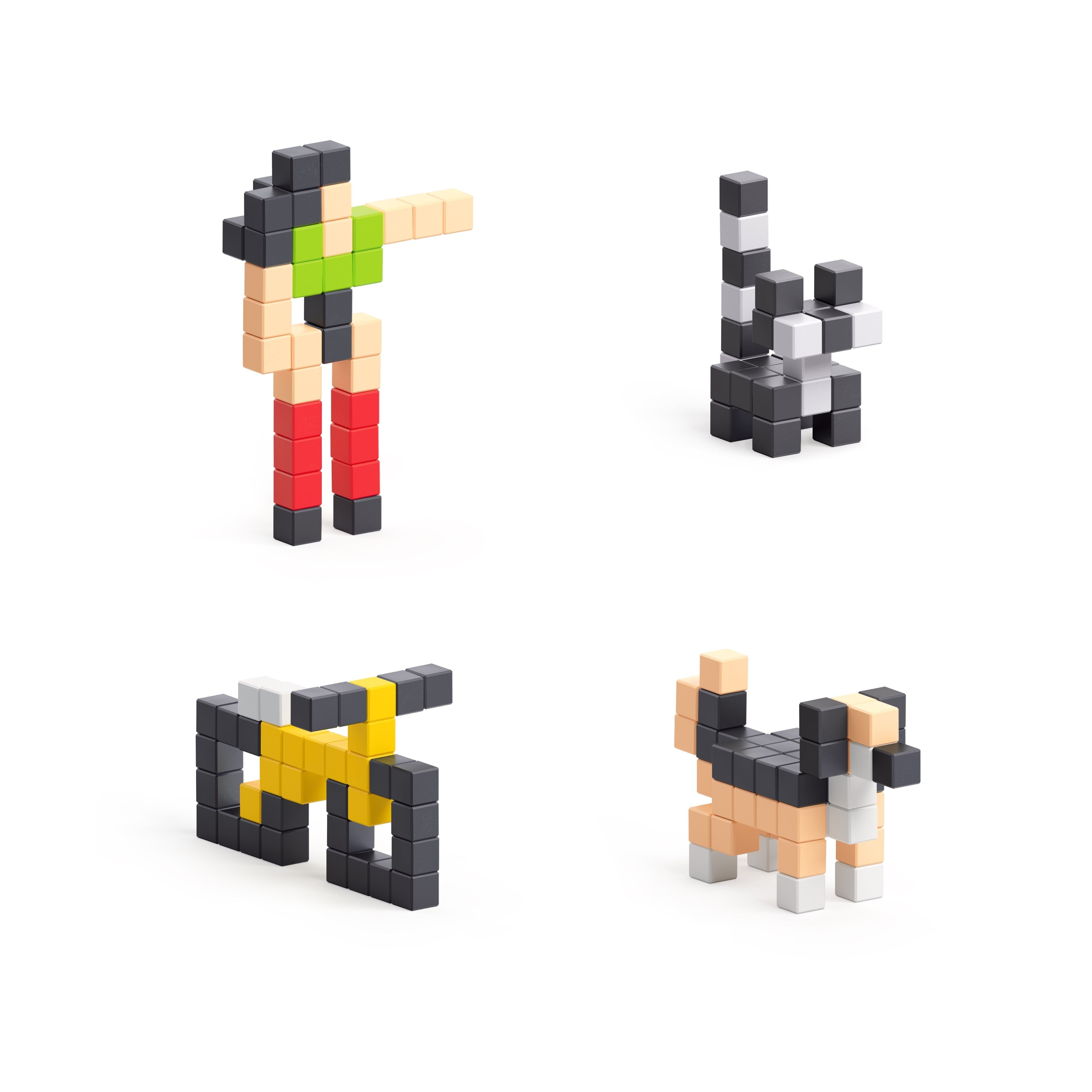 Pixio magnetic construction set 2025 in the pixel art style