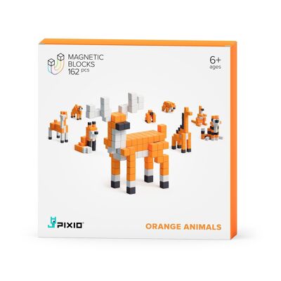 PIXIO Orange Animaux