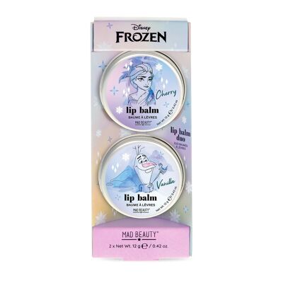Dúo de bálsamos labiales Frozen de Mad Beauty Disney