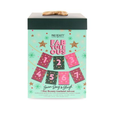 Mad Beauty FabYuleOus 7 Day Beauty Garland Advent Calendar