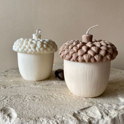 Acorn Autumn Candle
