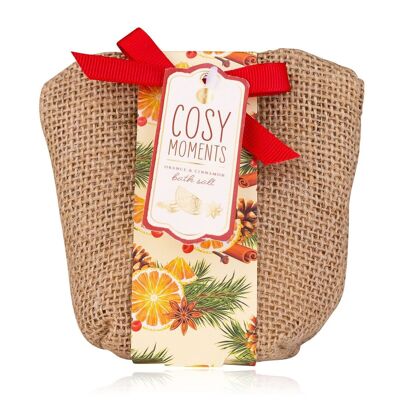 Sal de baño COSY MOMENTS en bolsa de yute