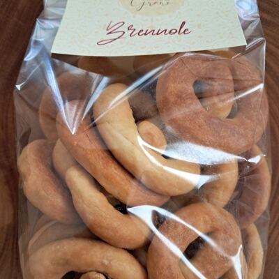 Brennole - biscuits salés friables au fenouil, paquet de 300g