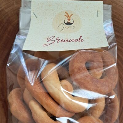 Brennole - biscuits salés friables au fenouil, paquet de 300g