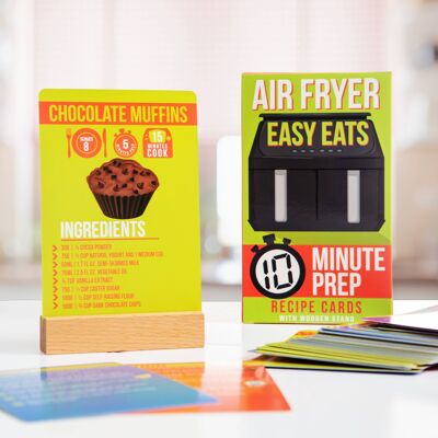 Tarjetas de recetas de freidoras de aire Easy Eats