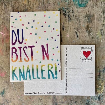 kuki Postkarte "Freundschaftskarte"