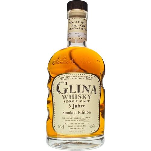 Glina Whisky Single Malt Smoked Edition 5yo 0,7L