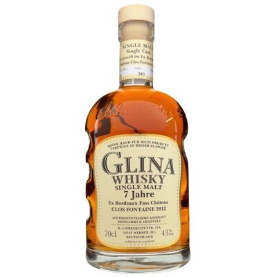 Glina Whiskey Single Malt Bordeaux Cask 7yo 0.7L