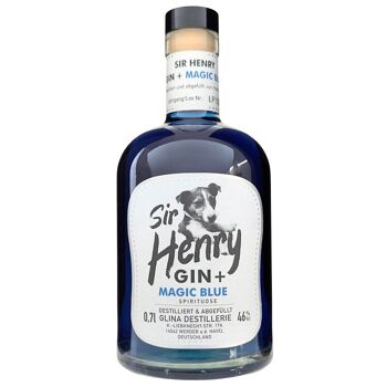 Sir Henry Gin Magique Bleu 0.7L 2