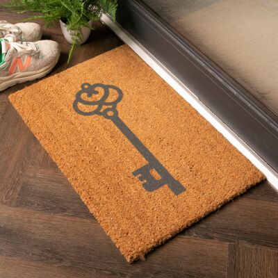 Grey Key Doormat